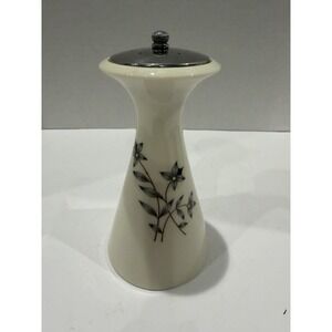 Lenox Princess Pepper Mill Salt Shaker Floral Design, 5" x 2.75"